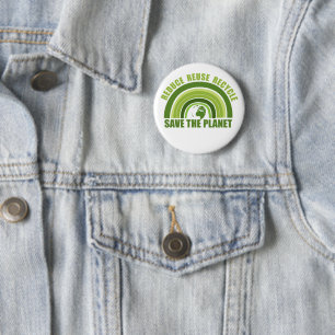 Gerecycelt Wiederverwendung reduzieren Button