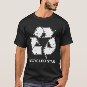 Gerecycelter Stern T-Shirt