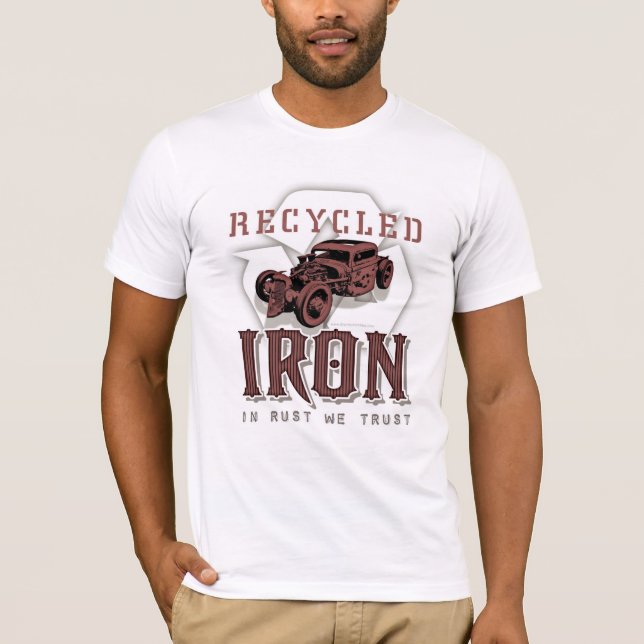 Gerecyceltes Eisen T-Shirt (Vorderseite)