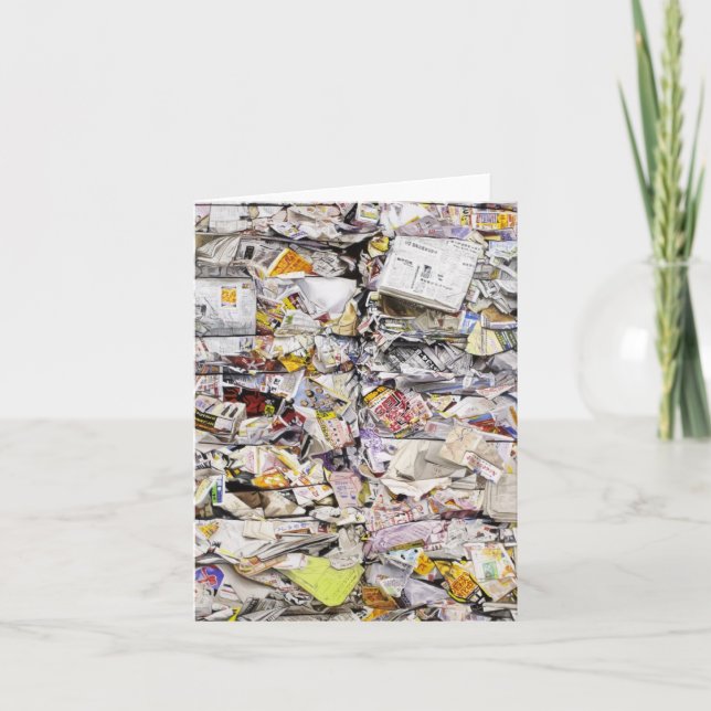 Gerecyceltes Papier - Sasebo - Gruß-Karte Karte (Vorderseite)