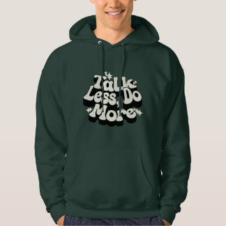 Gerede weniger tun mehr Hoodie für Jungen | MOTIVI