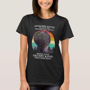 Gereizte Katze Berührungsempfindliche Katze Mürris T-Shirt