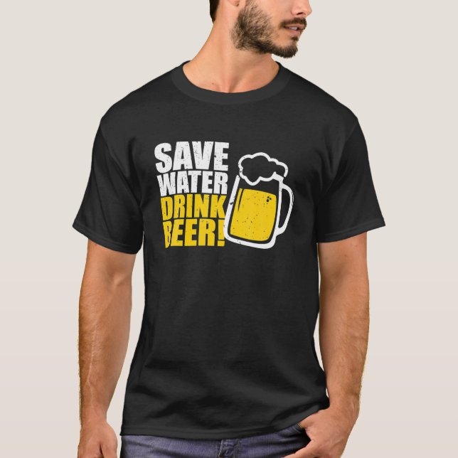 Gerettet Bier T-Shirt (Vorderseite)
