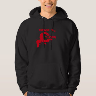 Gerettet durch das Blut von Christus Hoodie