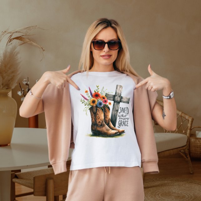 Gerettet durch diese phantastische Gnade T-Shirt (Von Creator hochgeladen)