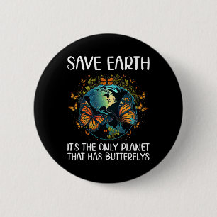 Gerettet Erde Es ist der einzige Planet, der Butte Button