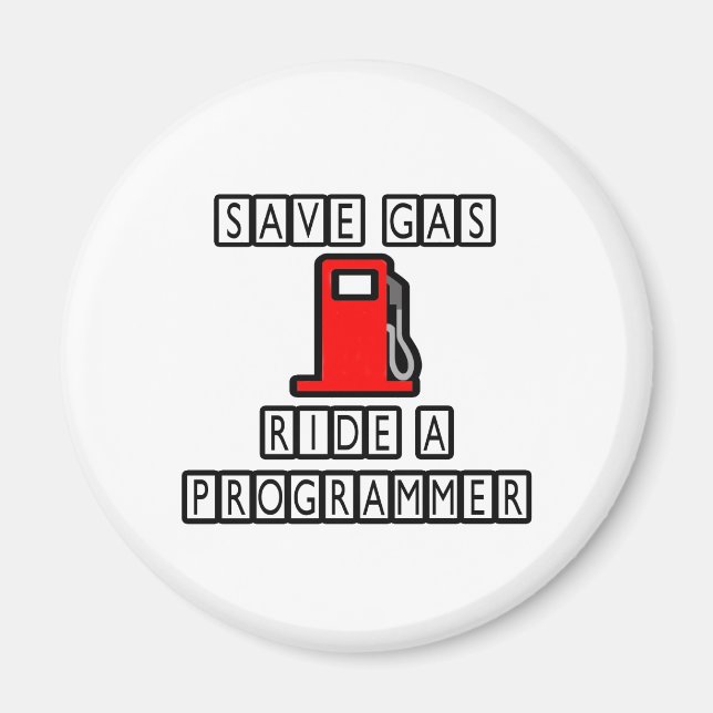 Gerettet Gas...Fahren Sie mit einem Programmierer Magnet (Vorne)