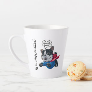 Gerettet ist meine Lieblingsrasse Latte Tasse