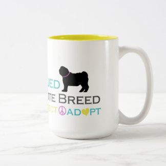 Gerettet Lieblingszucht-Tasse Zweifarbige Tasse