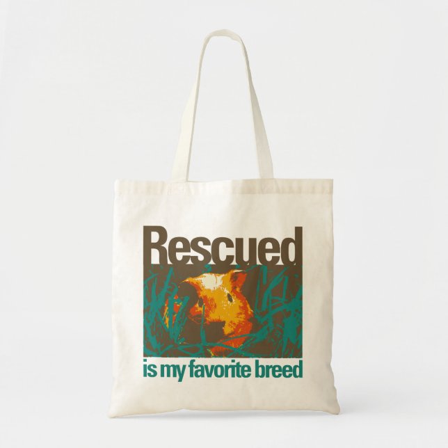 Gerettet meine Lieblingszucht-Tasche, Tragetasche (Vorne)