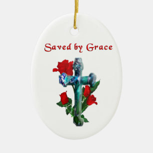 Gerettet nach Grace Keramik Ornament