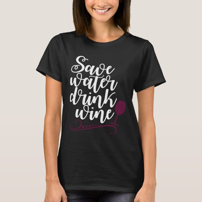 Gerettet Trinkwasser T-Shirt (Vorderseite)