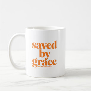 Gerettet von Grace Christliche Tasse