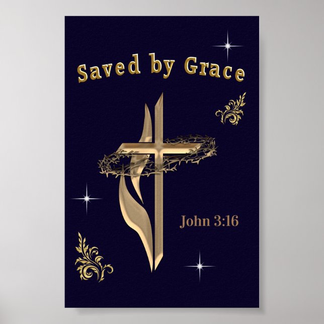 Gerettet von Grace Poster (Vorne)