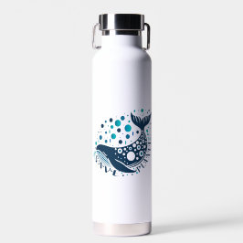 Gerettet Walkunstwerk zur Sensibilisierung der Öko Trinkflasche