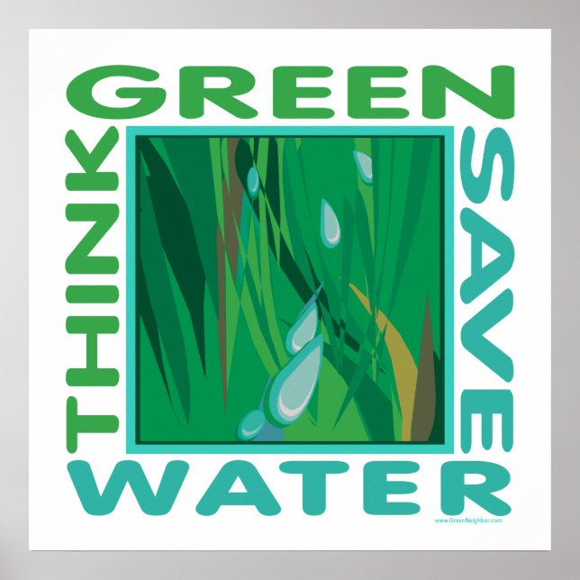 Gerettet Wasser Poster (Vorne)