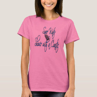 Gerettet Wasserdusche mit Coastie T-Shirt