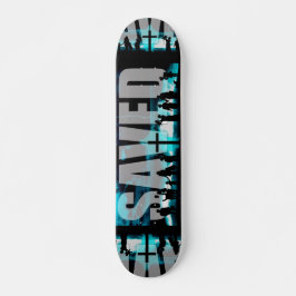 Gerettetes christliches skateboard