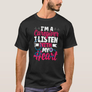 Geriatrische Krankenschwester Ich bin ein Pflegebe T-Shirt