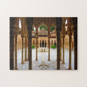 Gericht der Löwen, Alhambra, Spanien - Puzzlespie