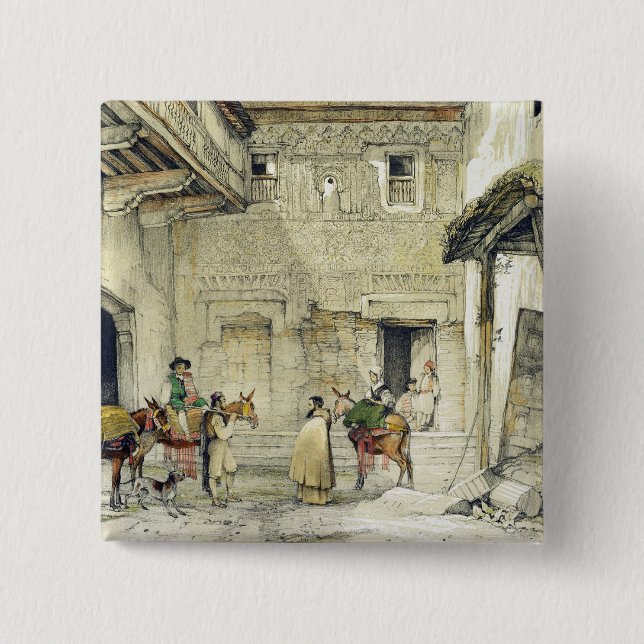 Gericht der Moschee (Patio de la Mesquita), von ' Button (Vorderseite)