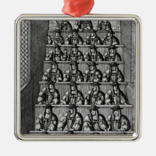 Gericht der Stadträte, c.1690 Silbernes Ornament