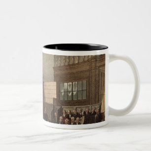 Gericht des Finanzministeriums, Westminster Hall Zweifarbige Tasse