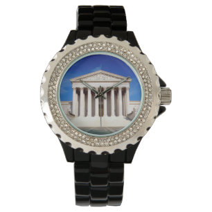Gericht-Gebäude US, Washington DC, USA Armbanduhr