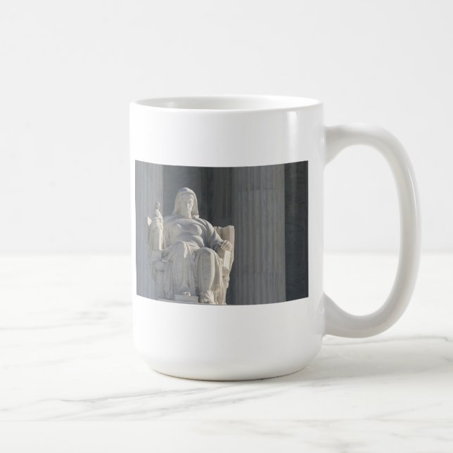 Gericht-Gebäude Vereinigter Staaten Kaffeetasse (Rechts)