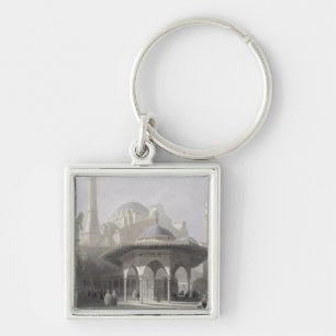Gericht und Brunnen von St. Sophia, Istanbul, Schlüsselanhänger