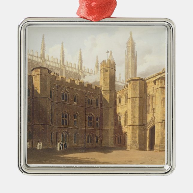 Gericht von College Königs, Cambridge, 'vom Hist Ornament Aus Metall (Vorne)