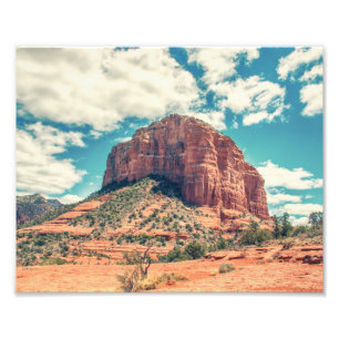 GerichtButte - Foto-Druck der Farbe  Fotodruck