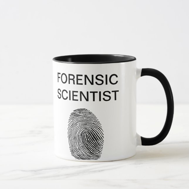 Gerichtliche Wissenschaftler-Kaffee-Tasse Tasse (Rechts)