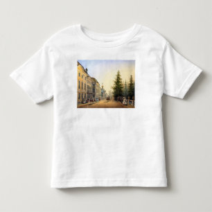 Gerichts-Abfahrt am Eingang von großem Kleinkind T-shirt