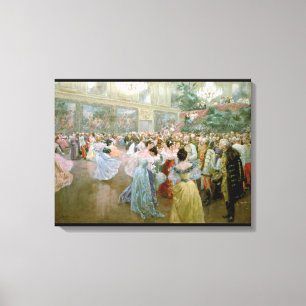Gerichts-Ball bei Hofburg, 1900 Leinwanddruck