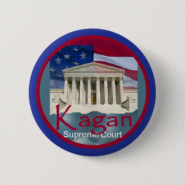 Gerichts-Knopf Elena Kagan Button (Vorderseite)