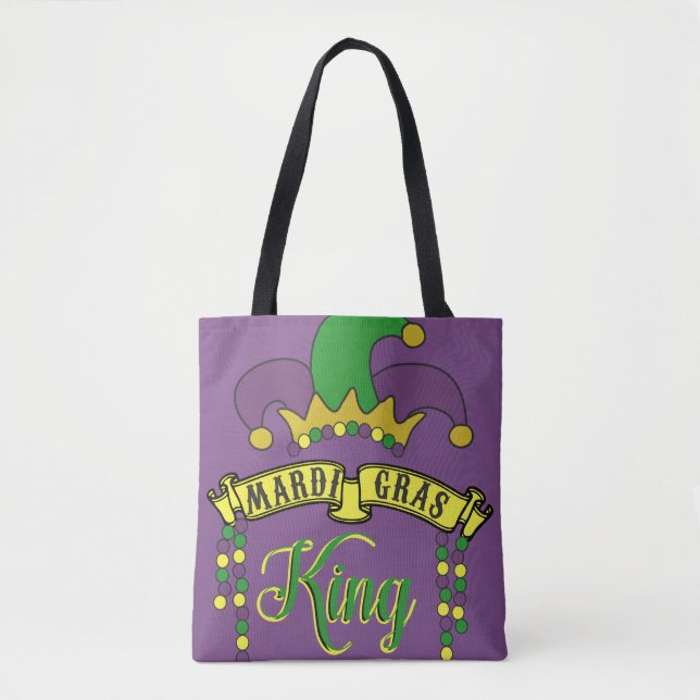 Gerichts-Spaßvogel-Hut-Karneval-Zeit Tasche (Vorderseite)