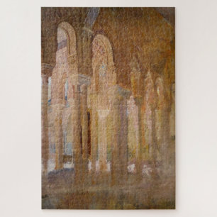 Gerichtshof der Löwen, Alhambra (von Henri Regnaul