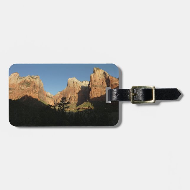 Gerichtshof der Patriarchen I im Zion-Nationalpark Gepäckanhänger (Vorderseite horizontal)