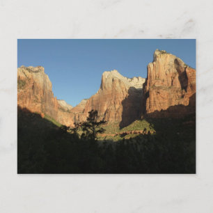 Gerichtshof der Patriarchen I im Zion-Nationalpark Postkarte