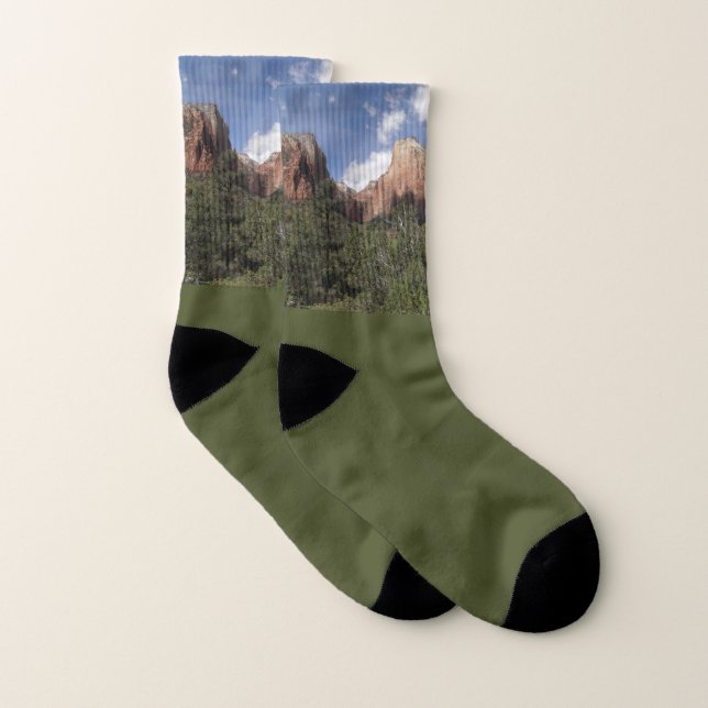 Gerichtshof der Patriarchen II im Zion-Nationalpar Socken (Paar)