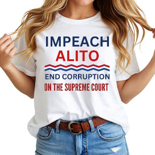 Gerichtshof von Impeach Samuel Alito T-Shirt