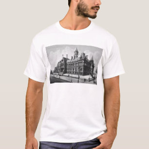 Gerichtssitzungs-Gerichte, Manchester, c.1910 T-Shirt