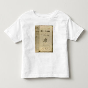 Gerichtsverfahren von 1776 kleinkind t-shirt