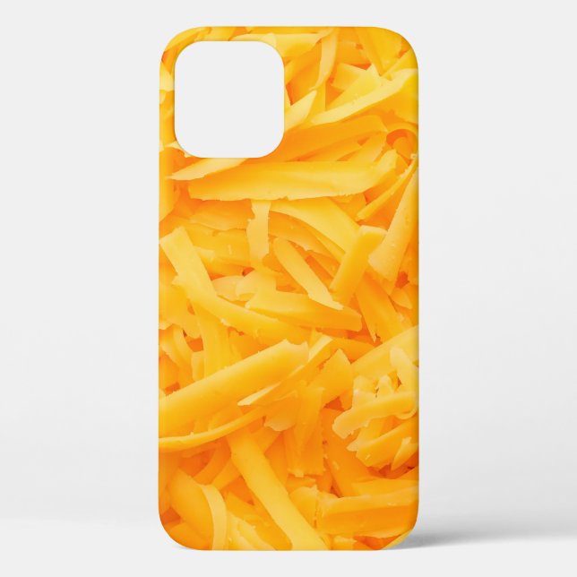 geriebener Cheddar-Käse Case-Mate iPhone Hülle (Rückseite)