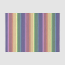 Geringe Regenbogenstreifen Seidenpapier