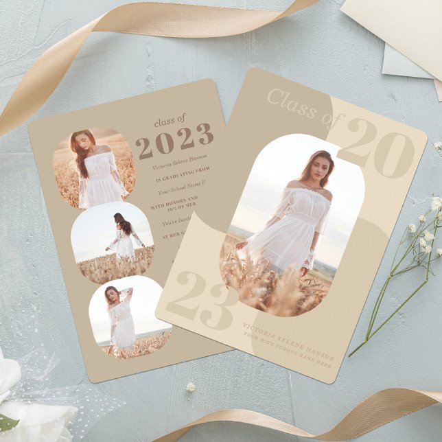 Geringfügiger Abschluss für geometrisches Foto Einladung (Von Creator hochgeladen)