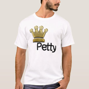 Geringfügiges König-Weißes T-Shirt