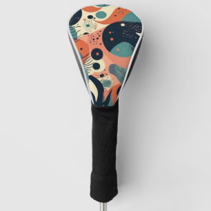 Geringstes Abstraktes Nahtloses Muster - Geometris Golf Headcover