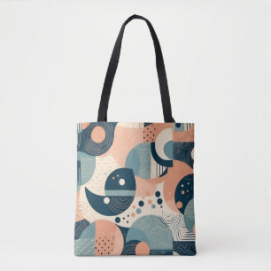 Geringstes Abstraktes nahtloses Muster - Geometris Tasche